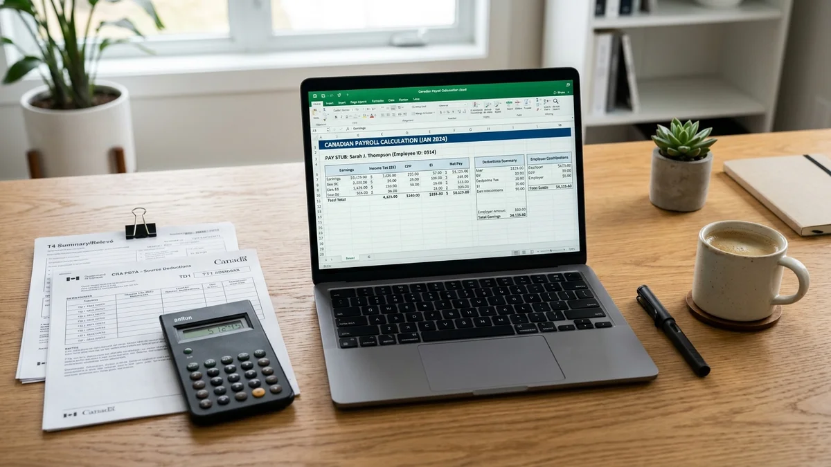 Gestion de la paie canadienne, retenues à la source et calendrier des remises DAS - Snipay